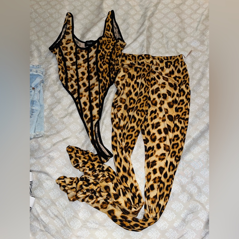 Leopard Print Party 2 Piece Set